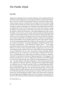 Bild der Seite - 92 - in Land der Verheißung – Ort der Zuflucht - Jüdische Emigration und nationalsozialistische Vertreibung aus Österreich nach Palästina 1920 bis 1945