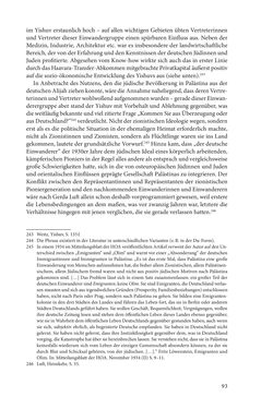 Bild der Seite - 93 - in Land der Verheißung – Ort der Zuflucht - Jüdische Emigration und nationalsozialistische Vertreibung aus Österreich nach Palästina 1920 bis 1945