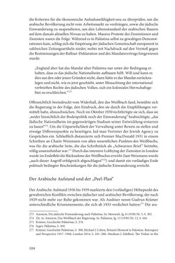 Bild der Seite - 104 - in Land der Verheißung – Ort der Zuflucht - Jüdische Emigration und nationalsozialistische Vertreibung aus Österreich nach Palästina 1920 bis 1945
