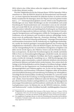 Bild der Seite - 146 - in Land der Verheißung – Ort der Zuflucht - Jüdische Emigration und nationalsozialistische Vertreibung aus Österreich nach Palästina 1920 bis 1945