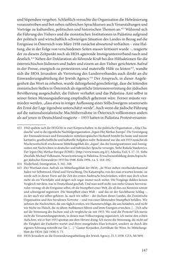 Bild der Seite - 147 - in Land der Verheißung – Ort der Zuflucht - Jüdische Emigration und nationalsozialistische Vertreibung aus Österreich nach Palästina 1920 bis 1945