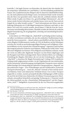 Bild der Seite - 165 - in Land der Verheißung – Ort der Zuflucht - Jüdische Emigration und nationalsozialistische Vertreibung aus Österreich nach Palästina 1920 bis 1945