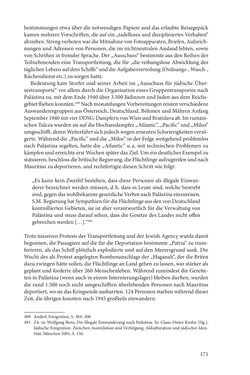 Image of the Page - 171 - in Land der Verheißung – Ort der Zuflucht - Jüdische Emigration und nationalsozialistische Vertreibung aus Österreich nach Palästina 1920 bis 1945