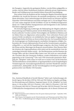 Bild der Seite - 176 - in Land der Verheißung – Ort der Zuflucht - Jüdische Emigration und nationalsozialistische Vertreibung aus Österreich nach Palästina 1920 bis 1945