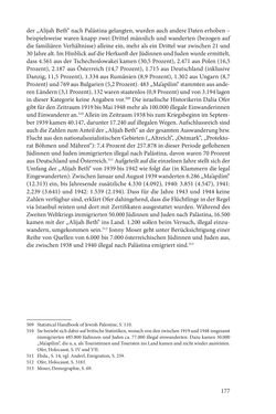 Bild der Seite - 177 - in Land der Verheißung – Ort der Zuflucht - Jüdische Emigration und nationalsozialistische Vertreibung aus Österreich nach Palästina 1920 bis 1945