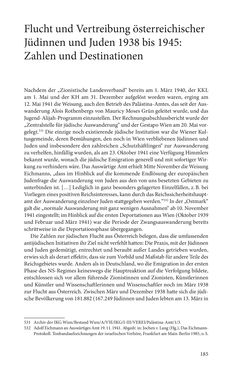 Bild der Seite - 185 - in Land der Verheißung – Ort der Zuflucht - Jüdische Emigration und nationalsozialistische Vertreibung aus Österreich nach Palästina 1920 bis 1945