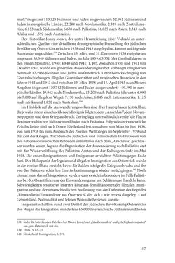 Image of the Page - 187 - in Land der Verheißung – Ort der Zuflucht - Jüdische Emigration und nationalsozialistische Vertreibung aus Österreich nach Palästina 1920 bis 1945