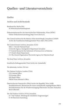 Image of the Page - 199 - in Land der Verheißung – Ort der Zuflucht - Jüdische Emigration und nationalsozialistische Vertreibung aus Österreich nach Palästina 1920 bis 1945
