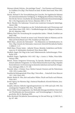 Image of the Page - 205 - in Land der Verheißung – Ort der Zuflucht - Jüdische Emigration und nationalsozialistische Vertreibung aus Österreich nach Palästina 1920 bis 1945
