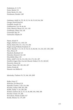 Bild der Seite - 213 - in Land der Verheißung – Ort der Zuflucht - Jüdische Emigration und nationalsozialistische Vertreibung aus Österreich nach Palästina 1920 bis 1945