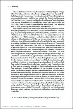 Bild der Seite - 12 - in Österreichisches Deutsch macht Schule - Bildung und Deutschunterricht im Spannungsfeld von sprachlicher Variation und Norm