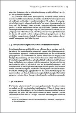 Bild der Seite - 25 - in Österreichisches Deutsch macht Schule - Bildung und Deutschunterricht im Spannungsfeld von sprachlicher Variation und Norm