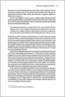 Bild der Seite - 57 - in Österreichisches Deutsch macht Schule - Bildung und Deutschunterricht im Spannungsfeld von sprachlicher Variation und Norm