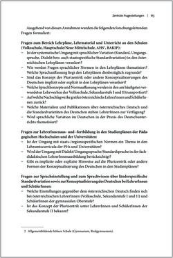 Bild der Seite - 63 - in Österreichisches Deutsch macht Schule - Bildung und Deutschunterricht im Spannungsfeld von sprachlicher Variation und Norm