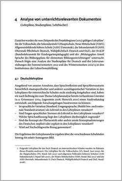 Bild der Seite - 69 - in Österreichisches Deutsch macht Schule - Bildung und Deutschunterricht im Spannungsfeld von sprachlicher Variation und Norm