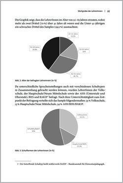 Bild der Seite - 95 - in Österreichisches Deutsch macht Schule - Bildung und Deutschunterricht im Spannungsfeld von sprachlicher Variation und Norm