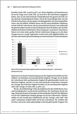 Image of the Page - 146 - in Österreichisches Deutsch macht Schule - Bildung und Deutschunterricht im Spannungsfeld von sprachlicher Variation und Norm