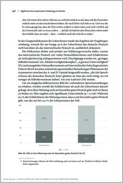 Image of the Page - 148 - in Österreichisches Deutsch macht Schule - Bildung und Deutschunterricht im Spannungsfeld von sprachlicher Variation und Norm