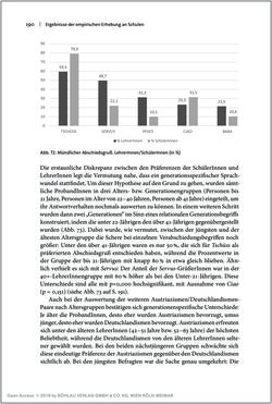 Image of the Page - 190 - in Österreichisches Deutsch macht Schule - Bildung und Deutschunterricht im Spannungsfeld von sprachlicher Variation und Norm