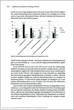 Bild der Seite - 200 - in Österreichisches Deutsch macht Schule - Bildung und Deutschunterricht im Spannungsfeld von sprachlicher Variation und Norm