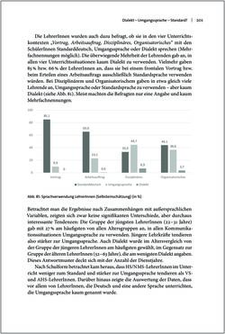 Bild der Seite - 201 - in Österreichisches Deutsch macht Schule - Bildung und Deutschunterricht im Spannungsfeld von sprachlicher Variation und Norm