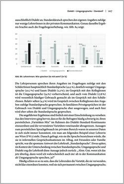 Bild der Seite - 207 - in Österreichisches Deutsch macht Schule - Bildung und Deutschunterricht im Spannungsfeld von sprachlicher Variation und Norm