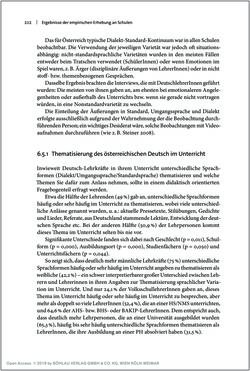Image of the Page - 212 - in Österreichisches Deutsch macht Schule - Bildung und Deutschunterricht im Spannungsfeld von sprachlicher Variation und Norm