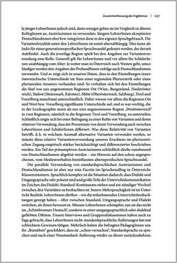 Bild der Seite - 227 - in Österreichisches Deutsch macht Schule - Bildung und Deutschunterricht im Spannungsfeld von sprachlicher Variation und Norm