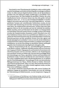 Bild der Seite - 231 - in Österreichisches Deutsch macht Schule - Bildung und Deutschunterricht im Spannungsfeld von sprachlicher Variation und Norm