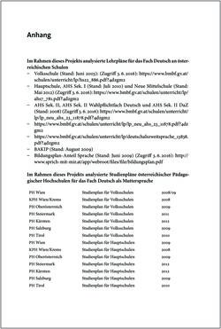 Bild der Seite - 233 - in Österreichisches Deutsch macht Schule - Bildung und Deutschunterricht im Spannungsfeld von sprachlicher Variation und Norm