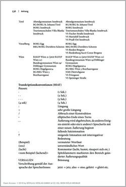 Image of the Page - 236 - in Österreichisches Deutsch macht Schule - Bildung und Deutschunterricht im Spannungsfeld von sprachlicher Variation und Norm