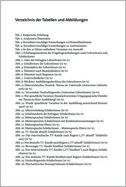 Bild der Seite - 253 - in Österreichisches Deutsch macht Schule - Bildung und Deutschunterricht im Spannungsfeld von sprachlicher Variation und Norm
