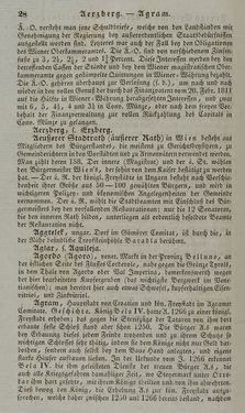 Image of the Page - 28 - in Österreichische National-Enzyklopädie - Buchstabe A-D, Volume 1