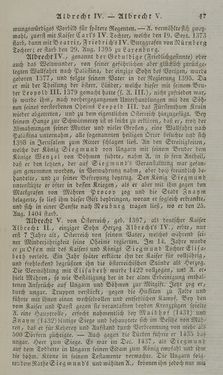 Image of the Page - 47 - in Österreichische National-Enzyklopädie - Buchstabe A-D, Volume 1