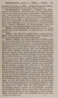 Image of the Page - 81 - in Österreichische National-Enzyklopädie - Buchstabe W-Z, Volume 6