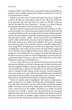 Image of the Page - XXVII - in Otto Bauer (1881–1938) - Thinker and Politician