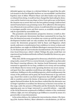 Bild der Seite - XXVIII - in Otto Bauer (1881–1938) - Thinker and Politician
