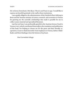 Bild der Seite - XXXIV - in Otto Bauer (1881–1938) - Thinker and Politician