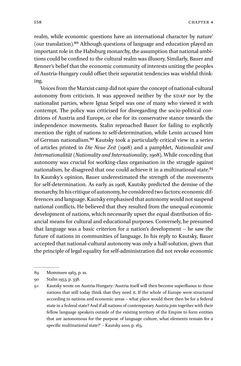 Bild der Seite - 158 - in Otto Bauer (1881–1938) - Thinker and Politician