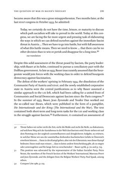 Image of the Page - 291 - in Otto Bauer (1881–1938) - Thinker and Politician