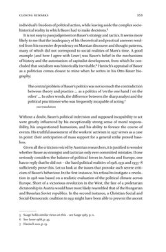 Image of the Page - 353 - in Otto Bauer (1881–1938) - Thinker and Politician