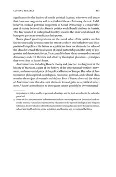 Image of the Page - 355 - in Otto Bauer (1881–1938) - Thinker and Politician