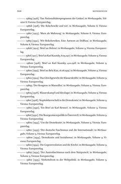 Image of the Page - 364 - in Otto Bauer (1881–1938) - Thinker and Politician