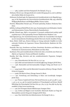 Image of the Page - 370 - in Otto Bauer (1881–1938) - Thinker and Politician