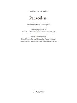 Image of the Page - (000005) - in Paracelsus - Historisch-kritische Ausgabe