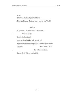 Image of the Page - 249 - in Paracelsus - Historisch-kritische Ausgabe