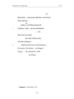 Image of the Page - 377 - in Paracelsus - Historisch-kritische Ausgabe