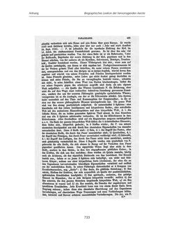 Image of the Page - 733 - in Paracelsus - Historisch-kritische Ausgabe