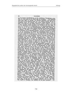 Image of the Page - 734 - in Paracelsus - Historisch-kritische Ausgabe