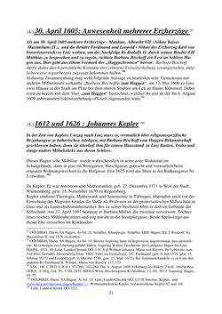 Image of the Page - 21 - in Persönlichkeiten Hagen - Bedeutende Persönlichkeiten und Begebenheiten im ehemaligen Landgut/Schloss Hagen bei Linz